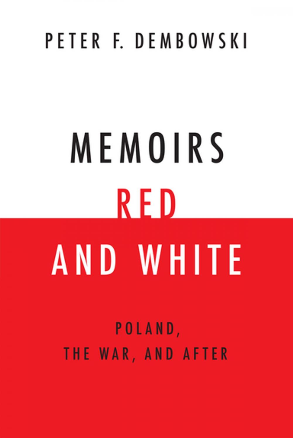 Big bigCover of Memoirs Red and White