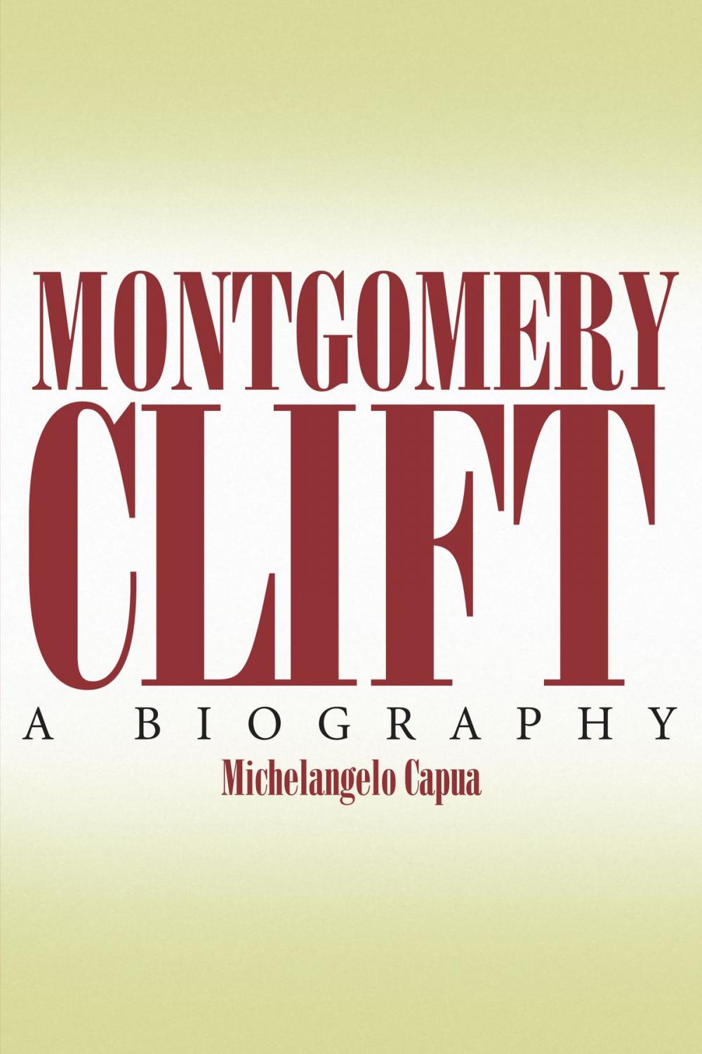 Big bigCover of Montgomery Clift