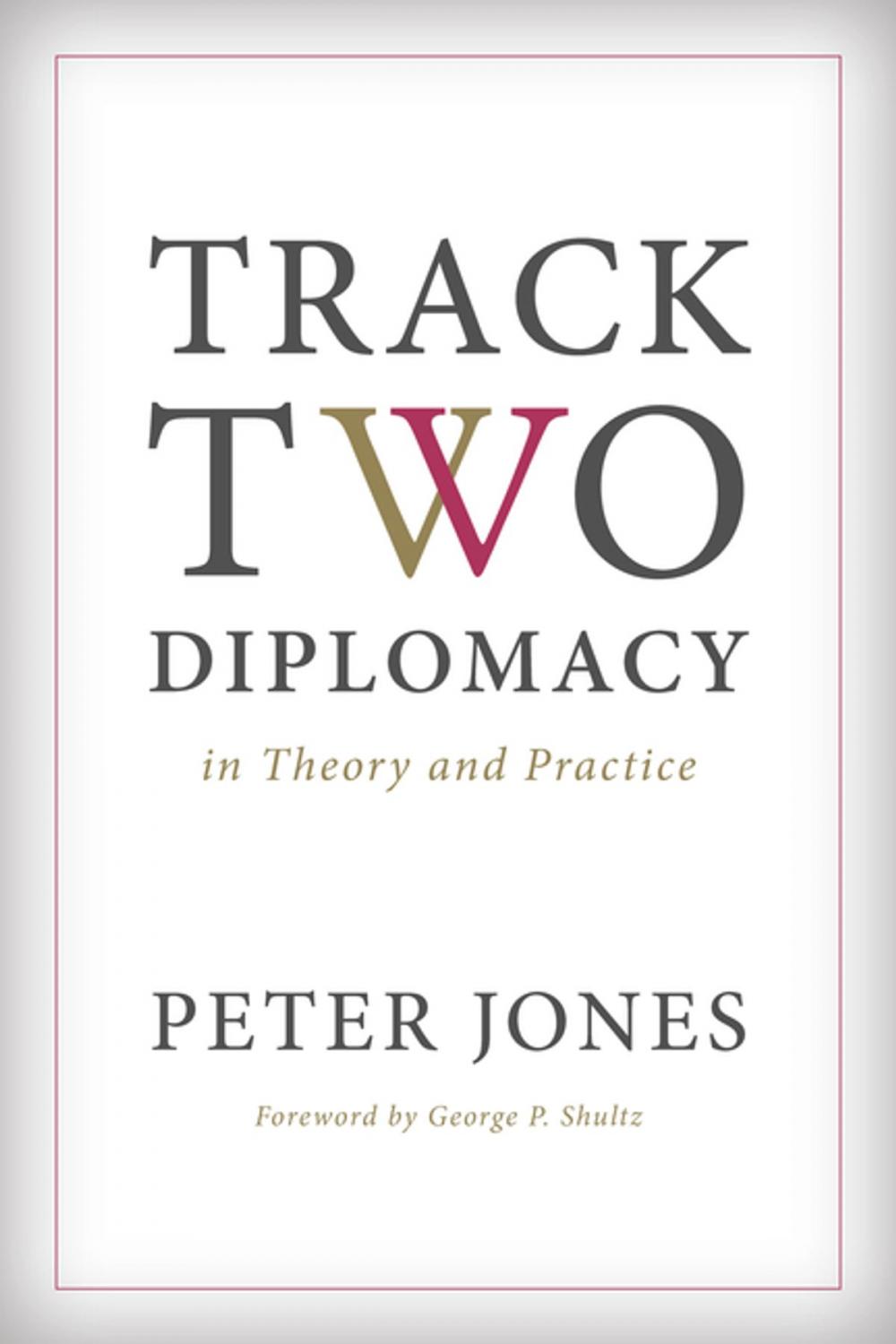 Big bigCover of Track Two Diplomacy in Theory and Practice