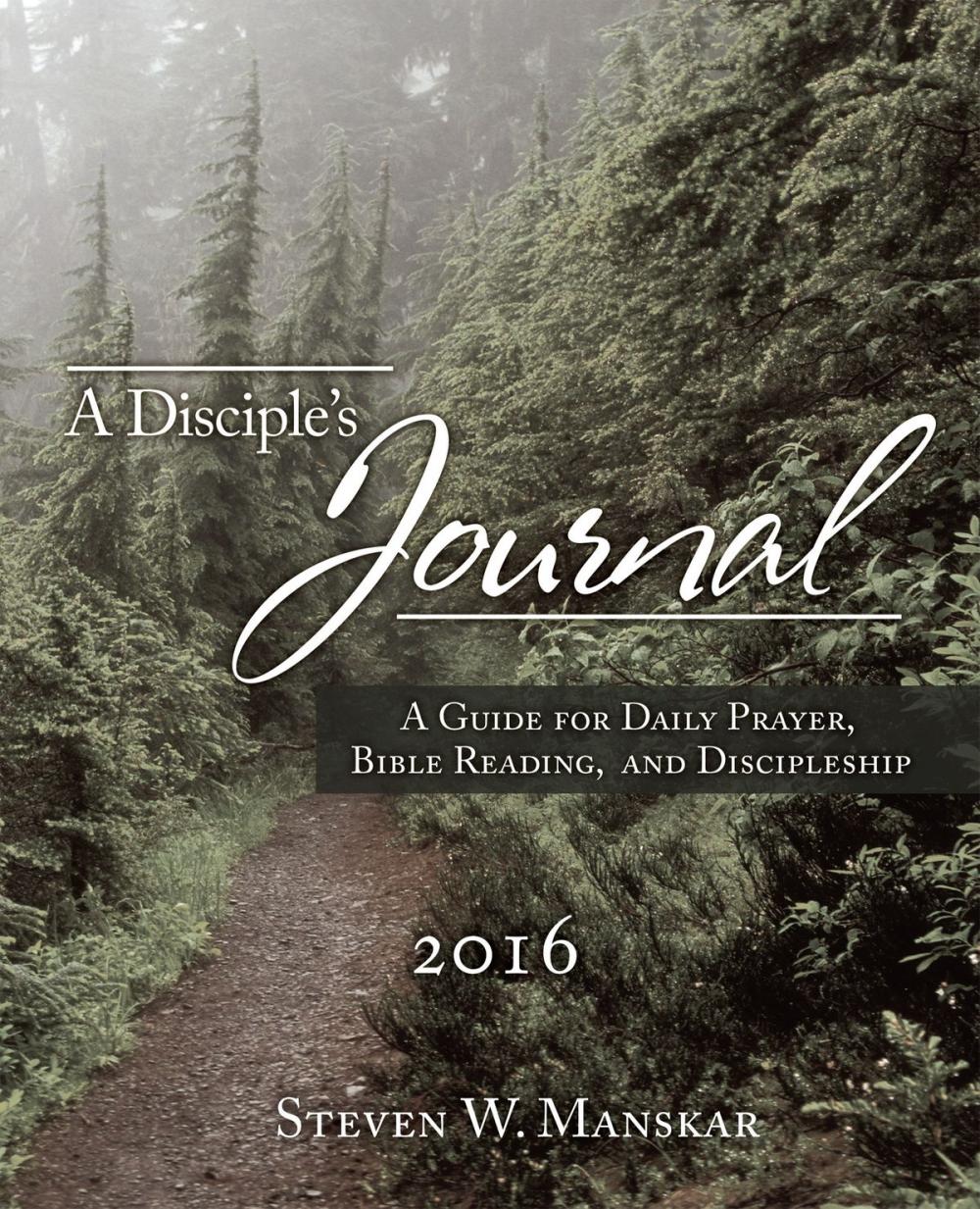 Big bigCover of A Disciple's Journal 2016