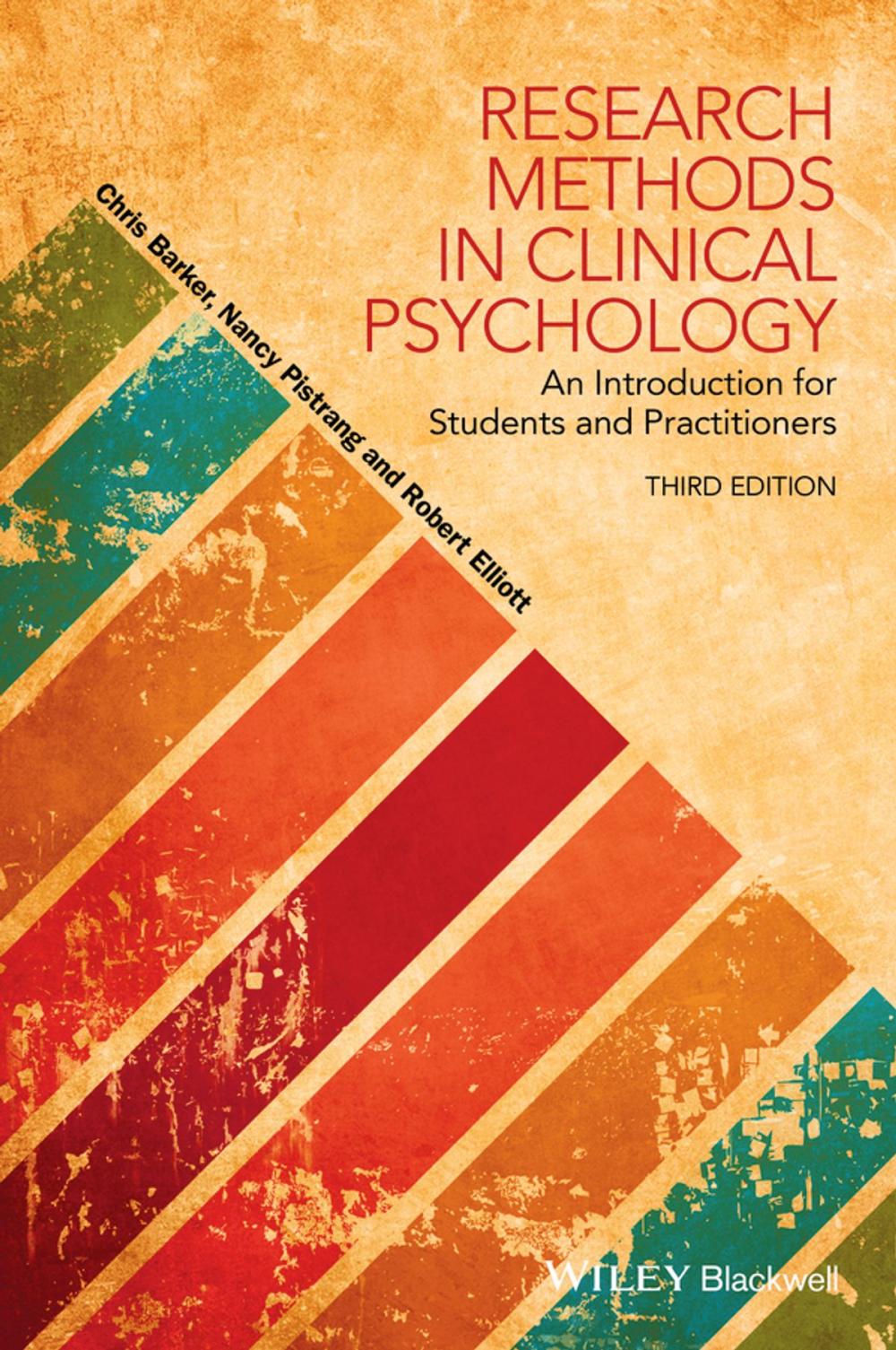 Big bigCover of Research Methods in Clinical Psychology