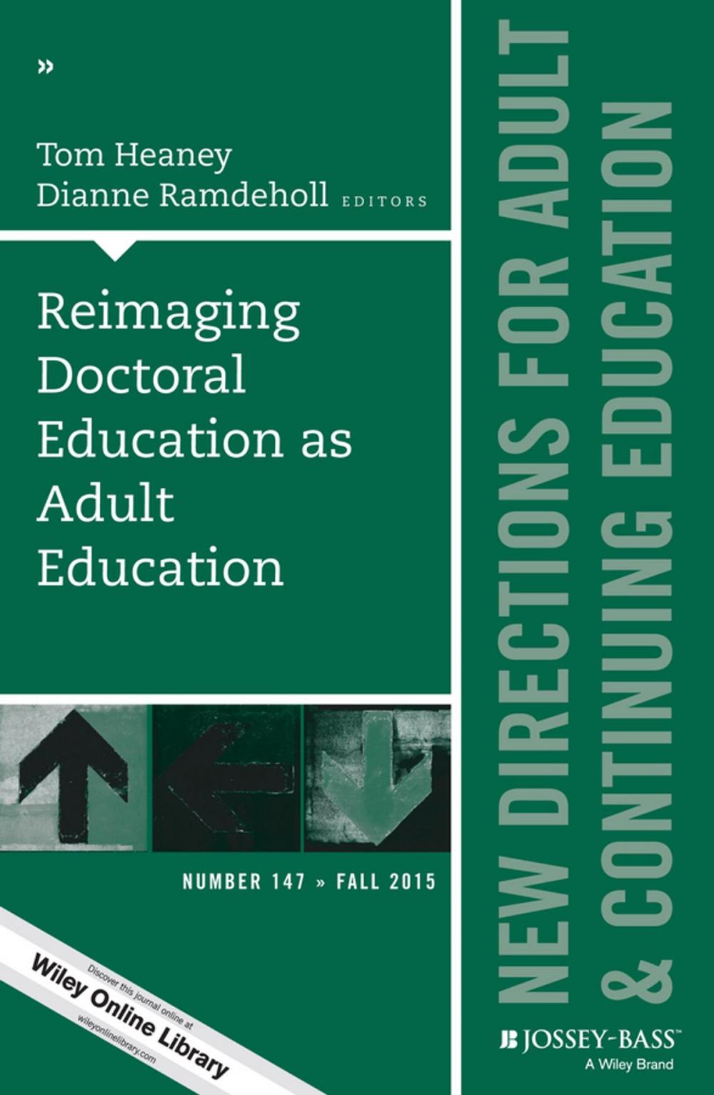 Big bigCover of Reimaging Doctoral Education as Adult Education