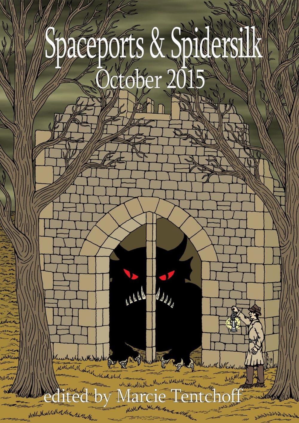 Big bigCover of Spaceports & Spidersilk October 2015