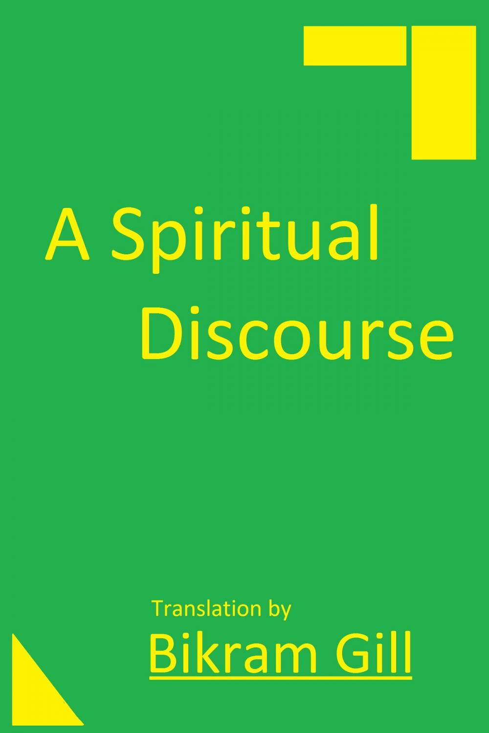 Big bigCover of A Spiritual Discourse