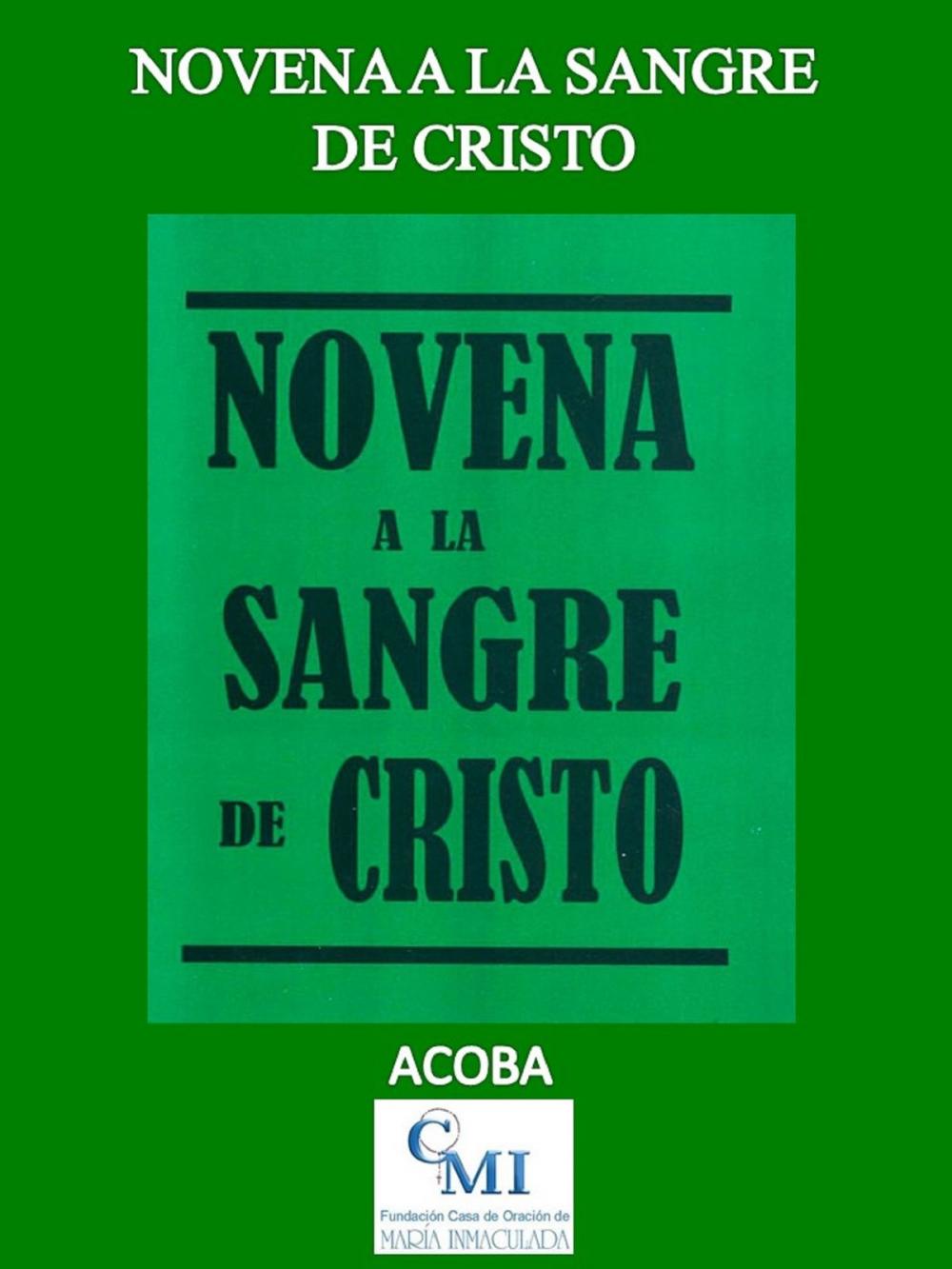 Big bigCover of Novena a la Sangre de Cristo