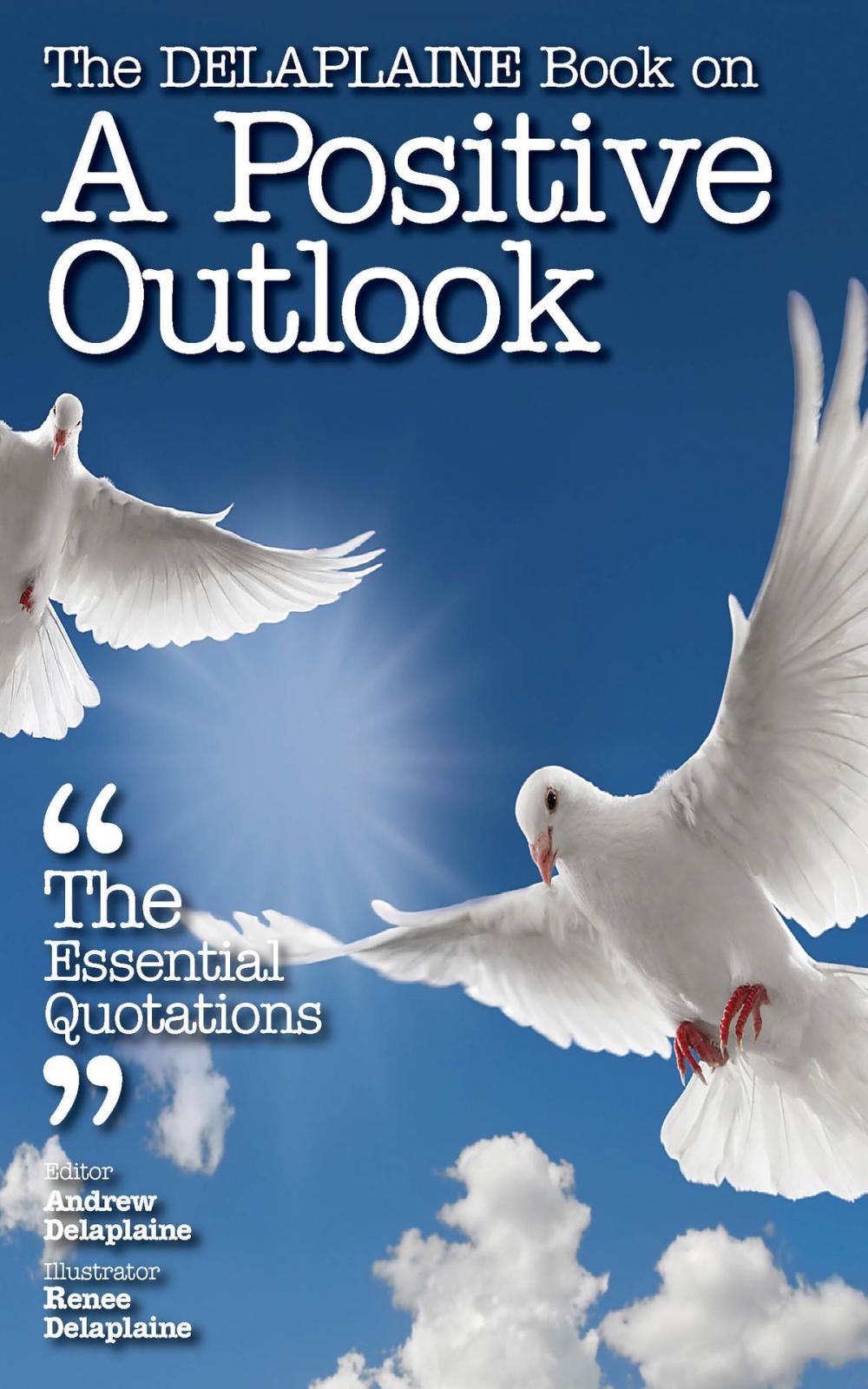 Big bigCover of The Delaplaine Book on A Positive Outlook: The Essential Quotations