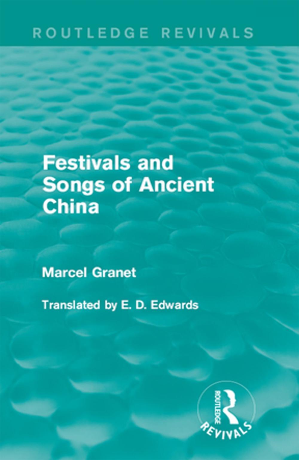 Big bigCover of Festivals and Songs of Ancient China