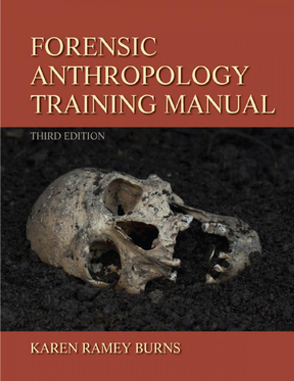 Big bigCover of Forensic Anthropology Training Manual