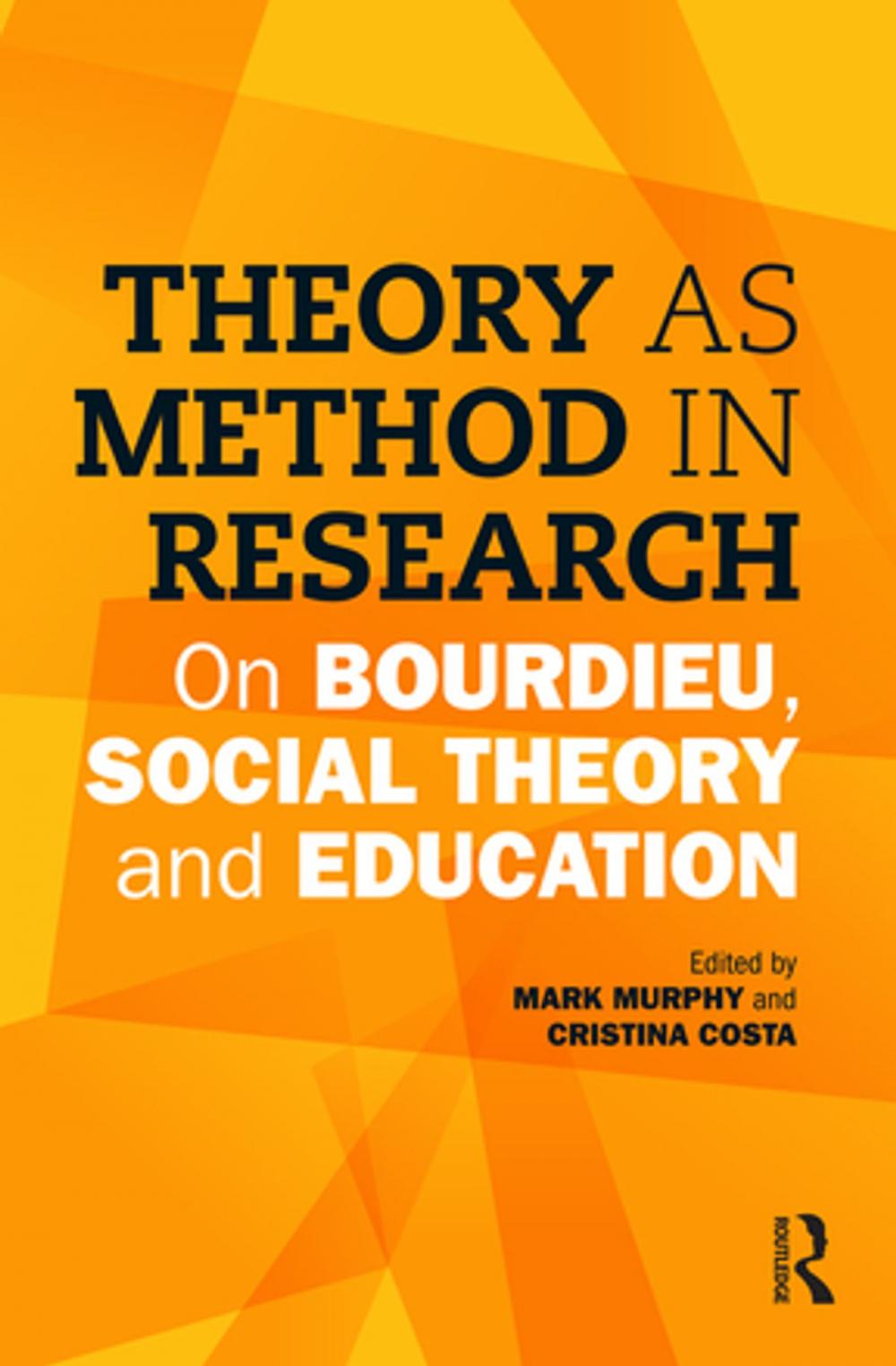 Big bigCover of Theory as Method in Research