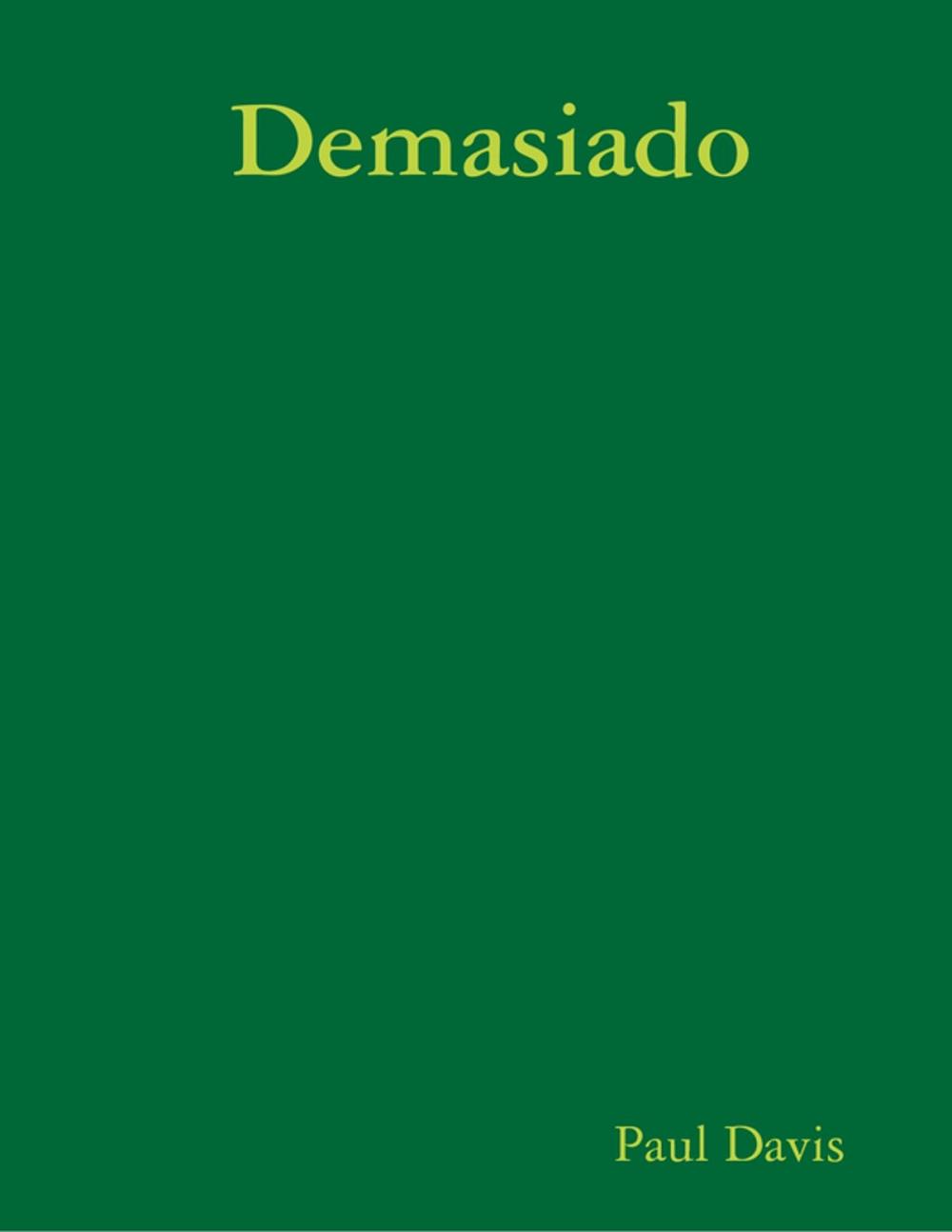 Big bigCover of Demasiado