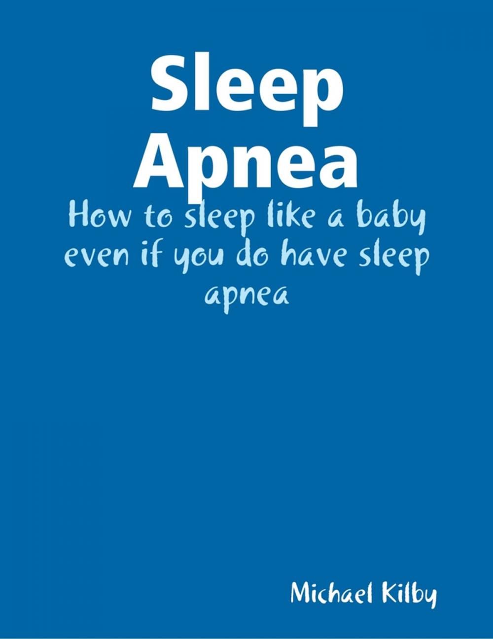 Big bigCover of Sleep Apnea