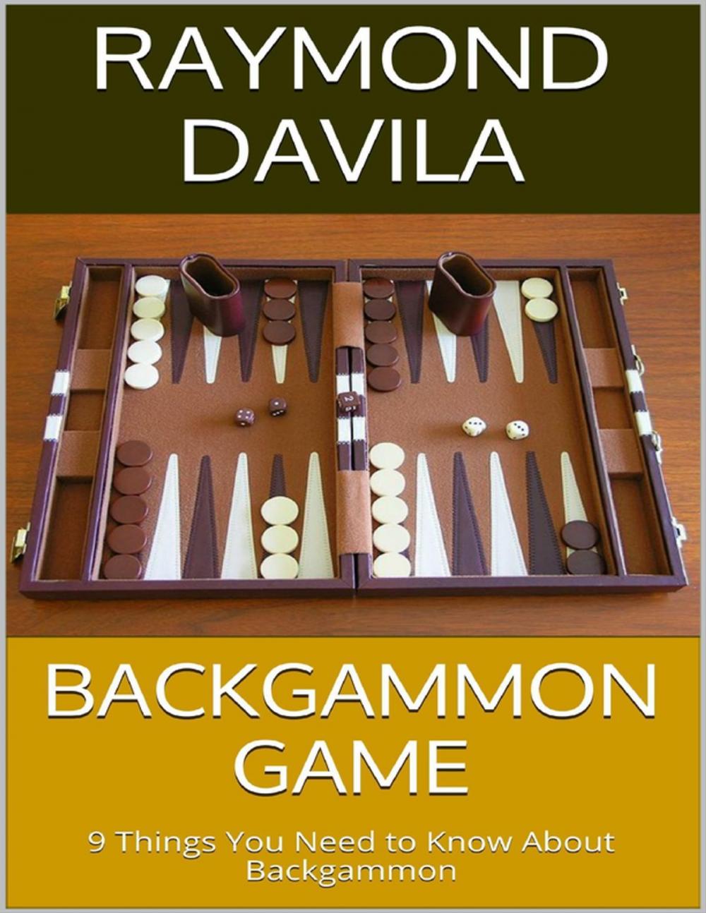 Big bigCover of Backgammon Game: 9 Things You Need to Know About Backgammon