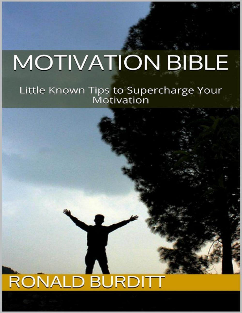 Big bigCover of Motivation Bible: Little Known Tips to Supercharge Your Motivation