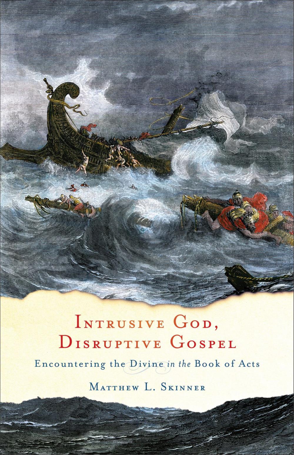 Big bigCover of Intrusive God, Disruptive Gospel