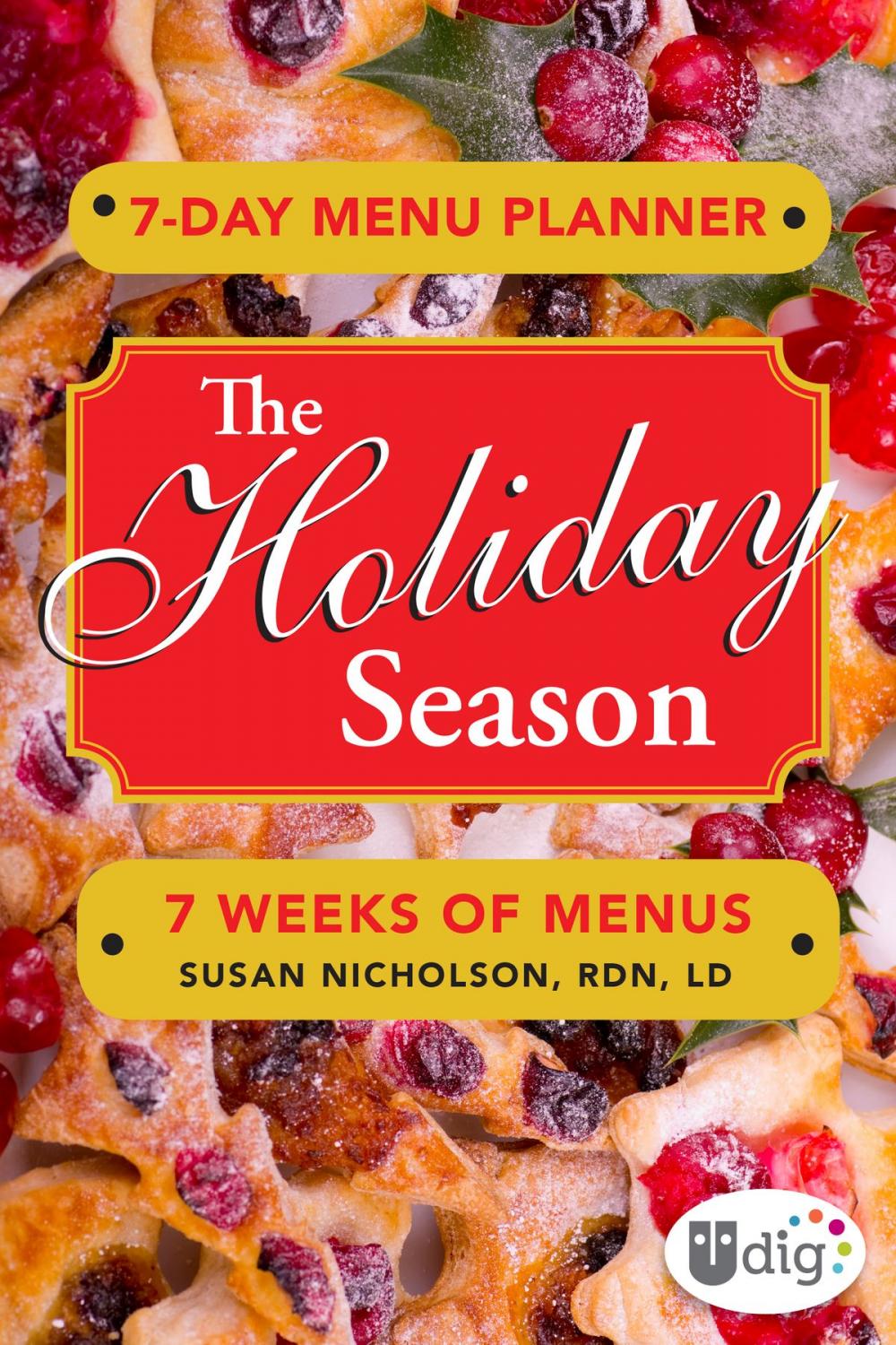 Big bigCover of 7-Day Menu Planner: The Holiday Season