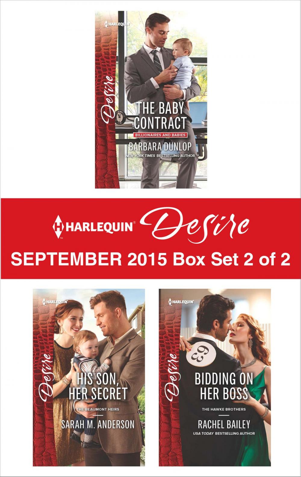 Big bigCover of Harlequin Desire September 2015 - Box Set 2 of 2