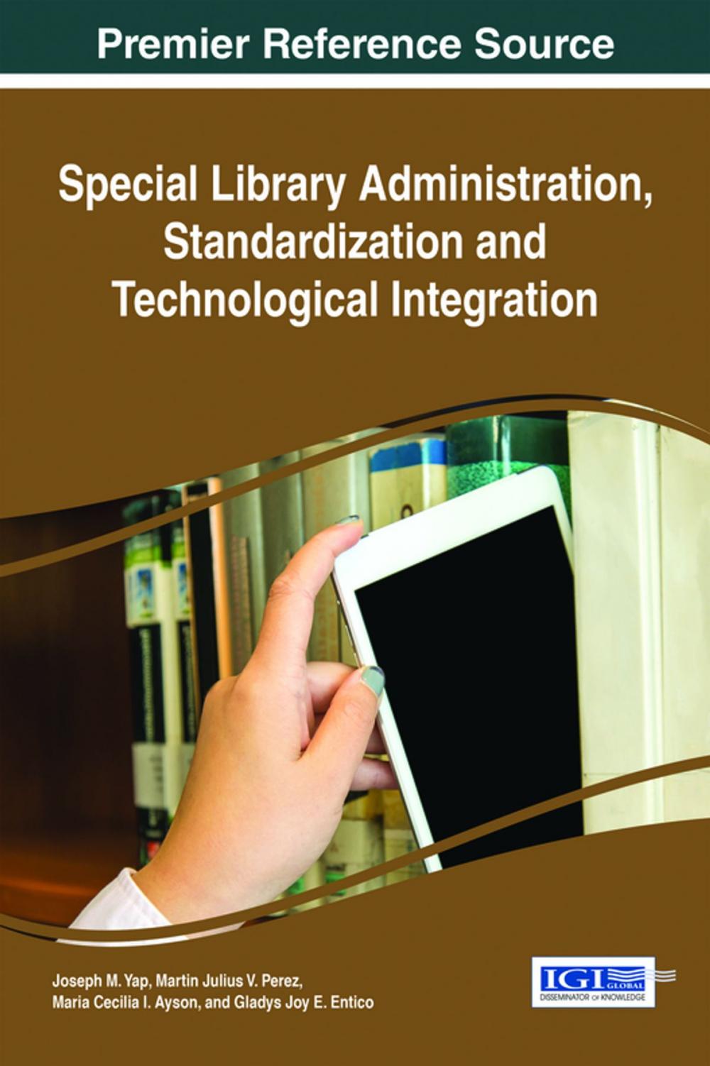 Big bigCover of Special Library Administration, Standardization and Technological Integration