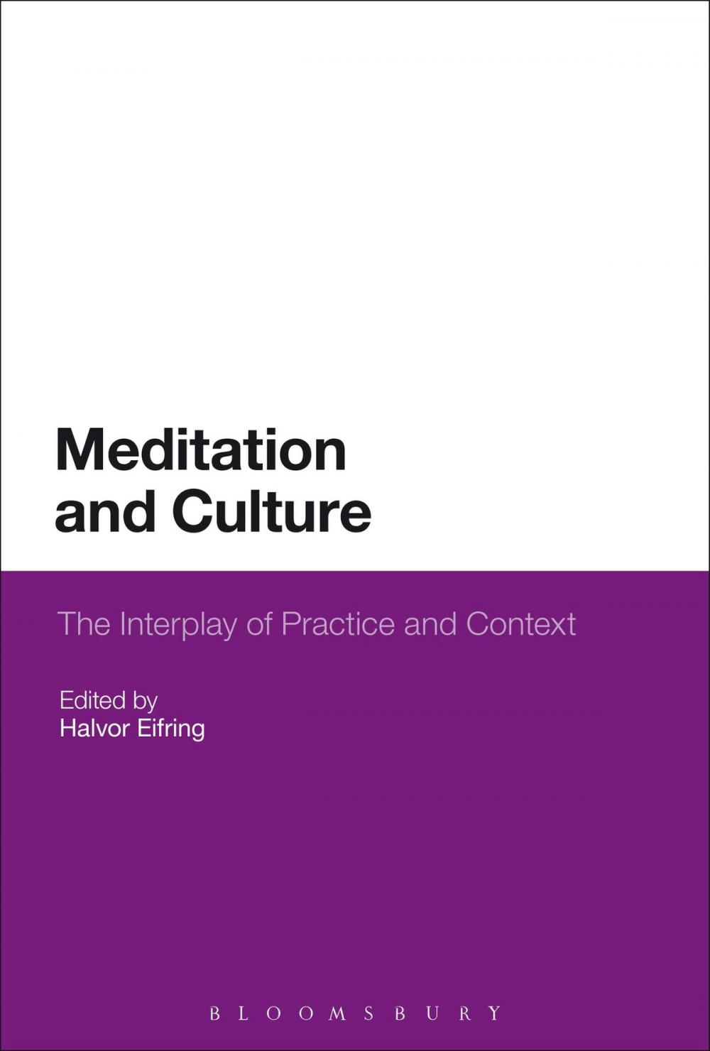 Big bigCover of Meditation and Culture