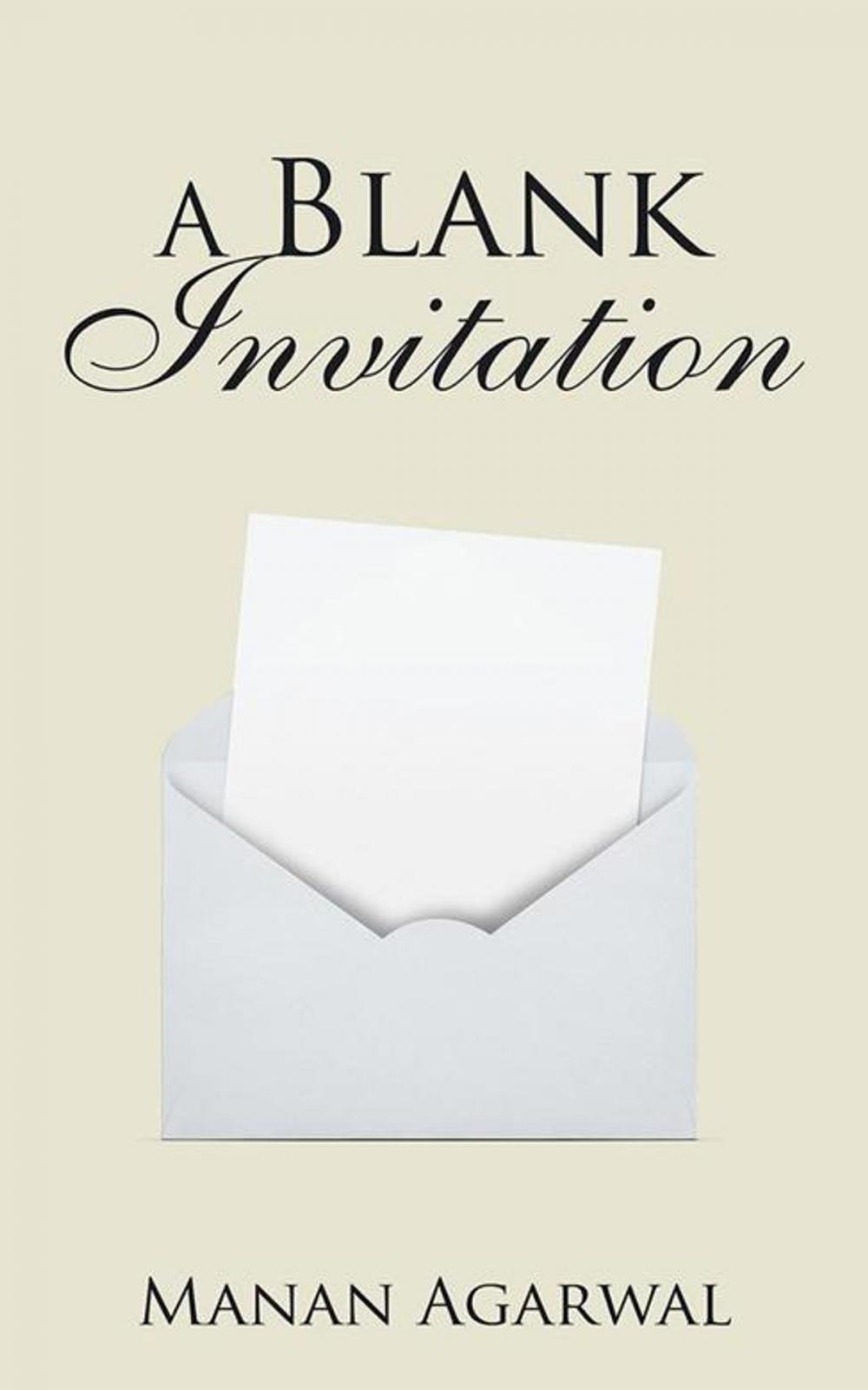 Big bigCover of A Blank Invitation