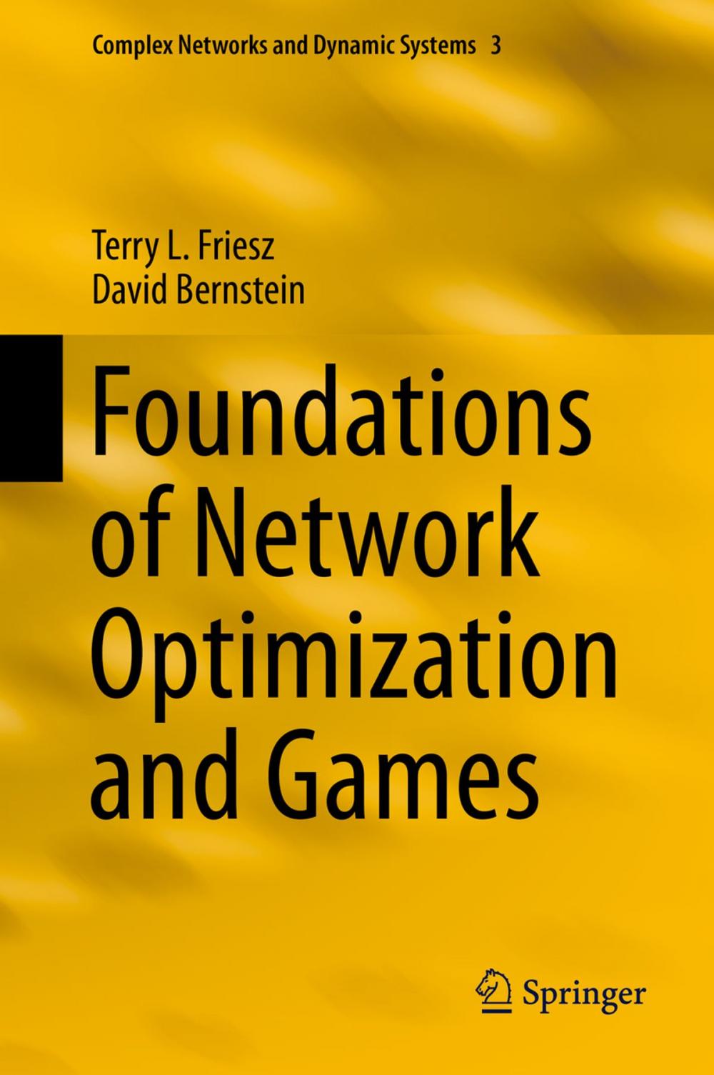 Big bigCover of Foundations of Network Optimization and Games