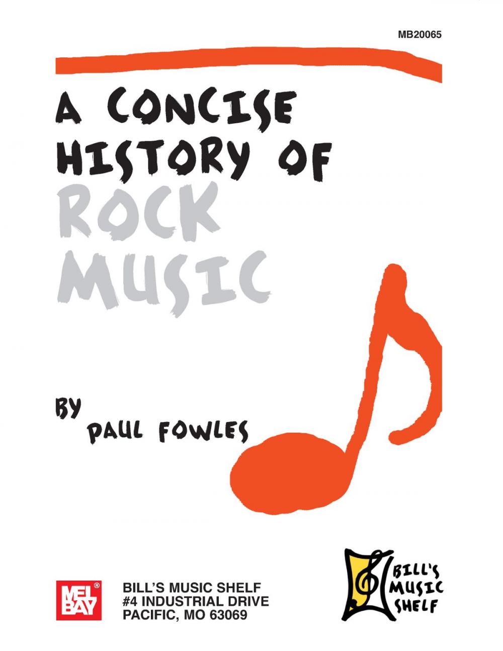 Big bigCover of A Concise History of Rock Music