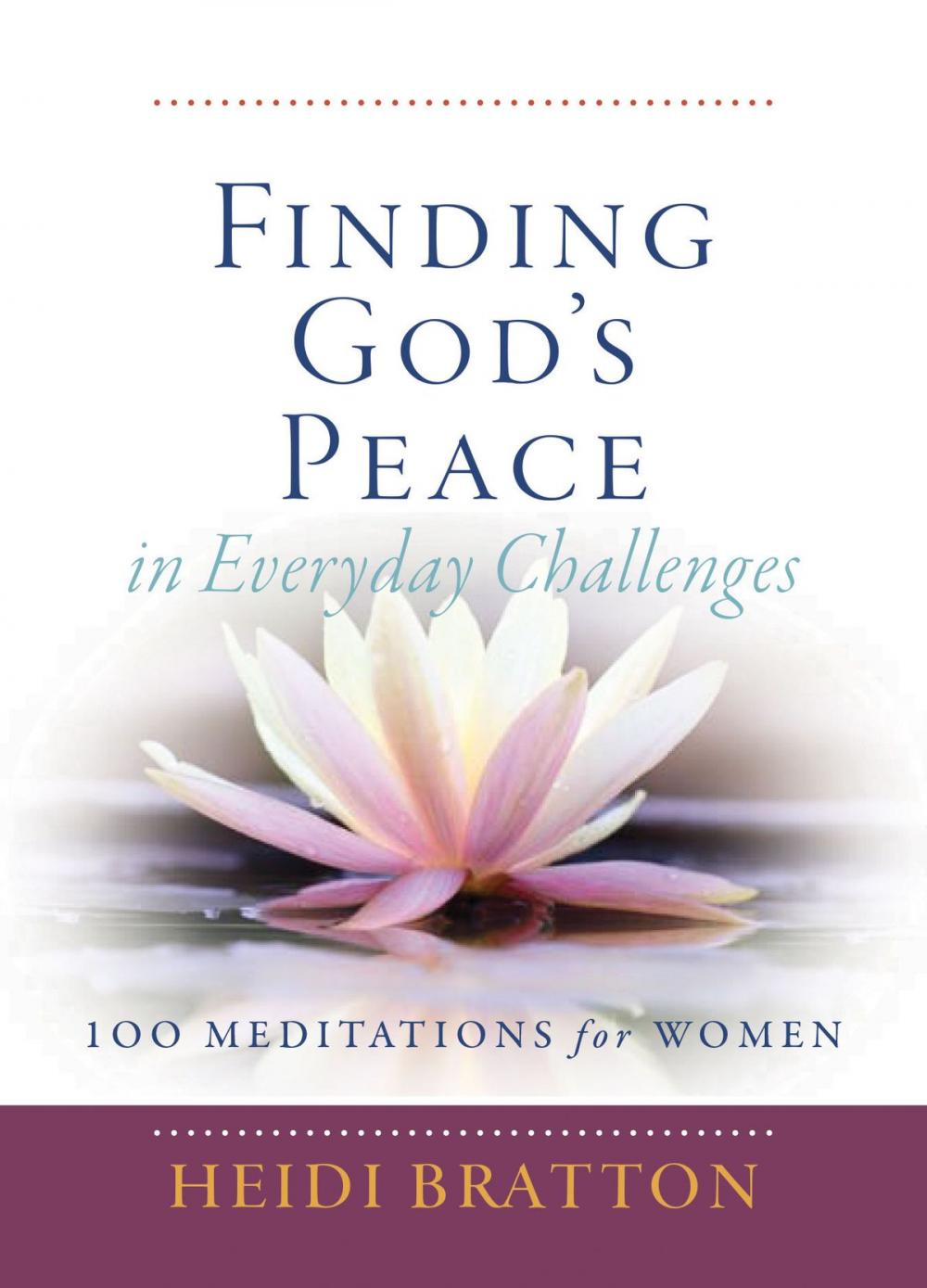 Big bigCover of Finding God's Peace in Everyday Challenges