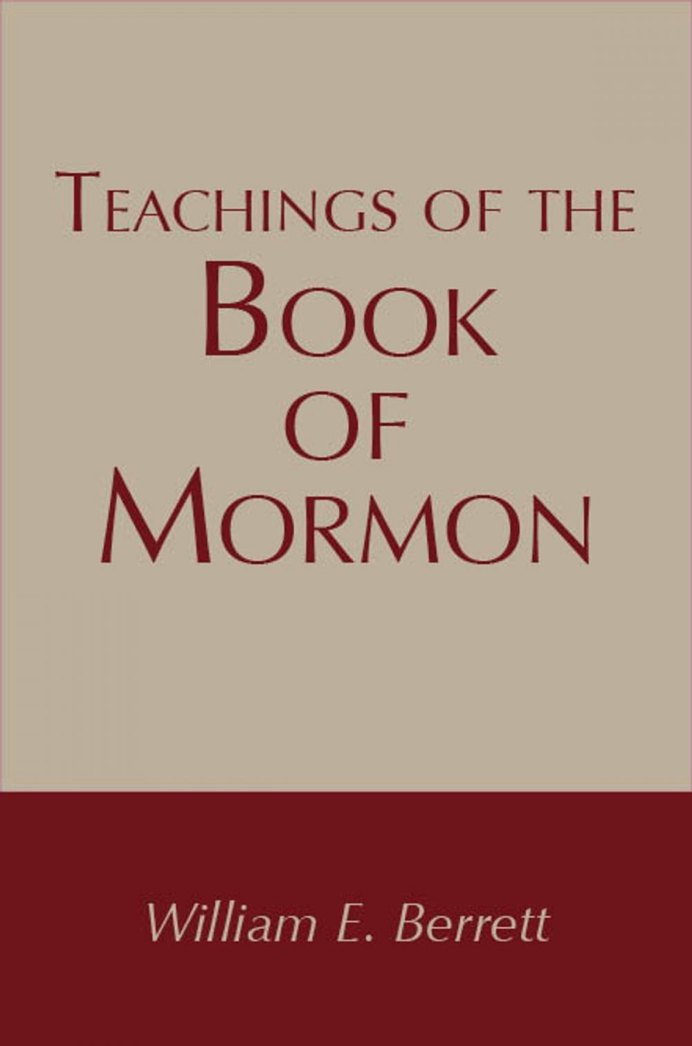 Big bigCover of Teachings of the Book of Mormon