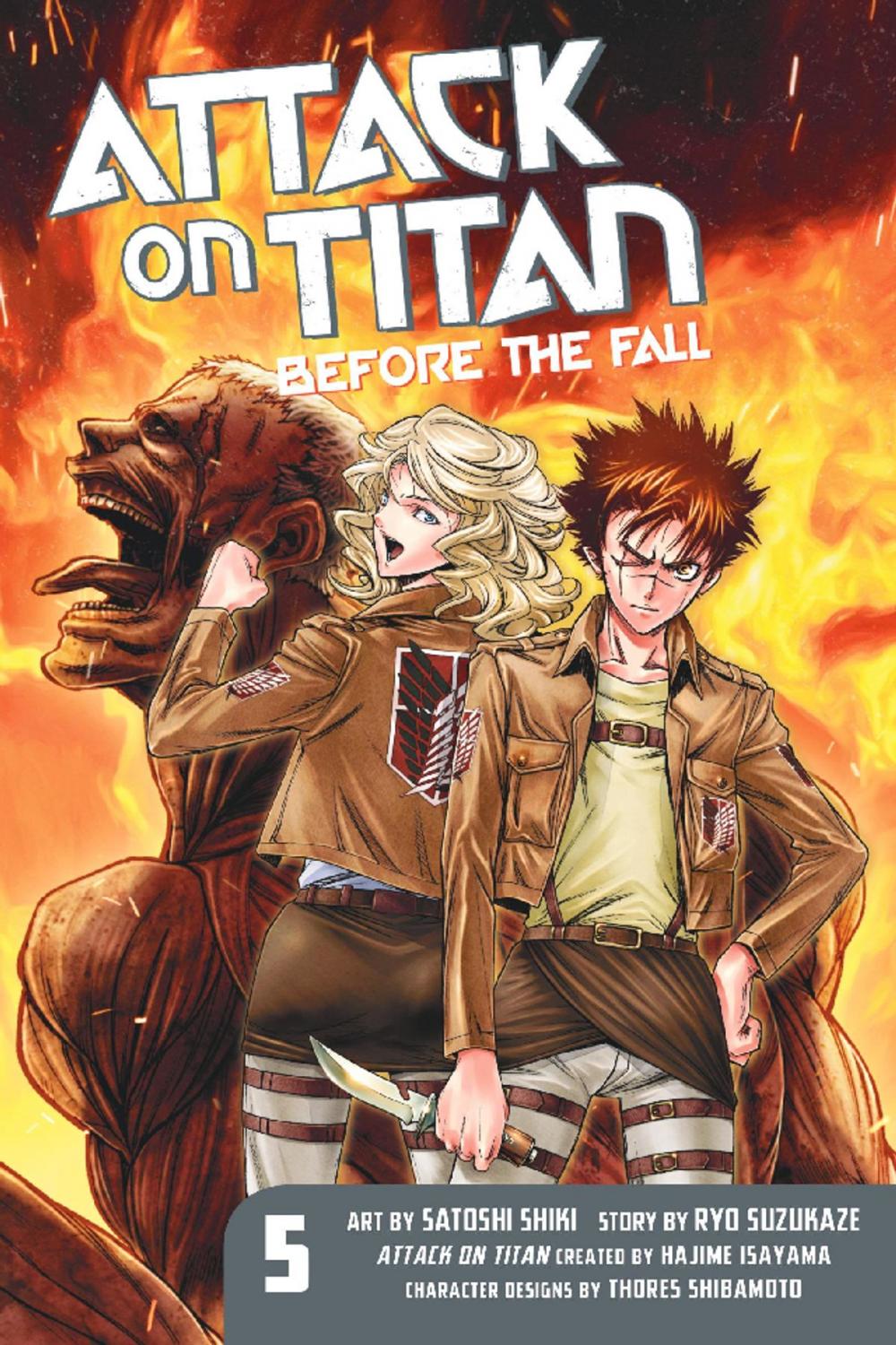 Big bigCover of Attack on Titan: Before the Fall