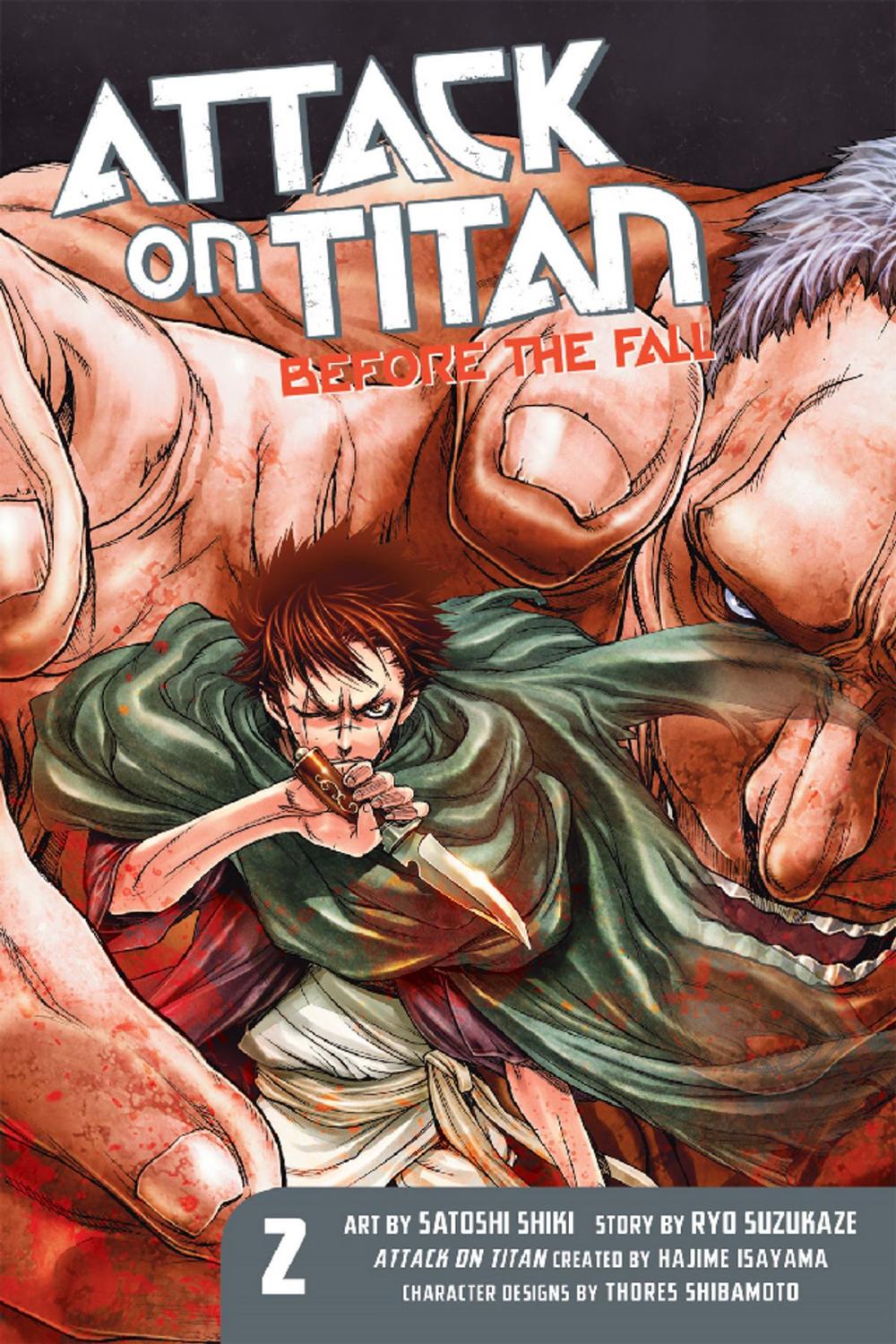 Big bigCover of Attack on Titan: Before the Fall