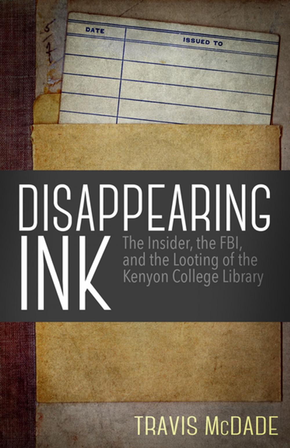 Big bigCover of Disappearing Ink