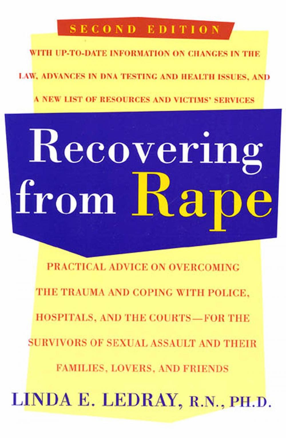 Big bigCover of Recovering From Rape
