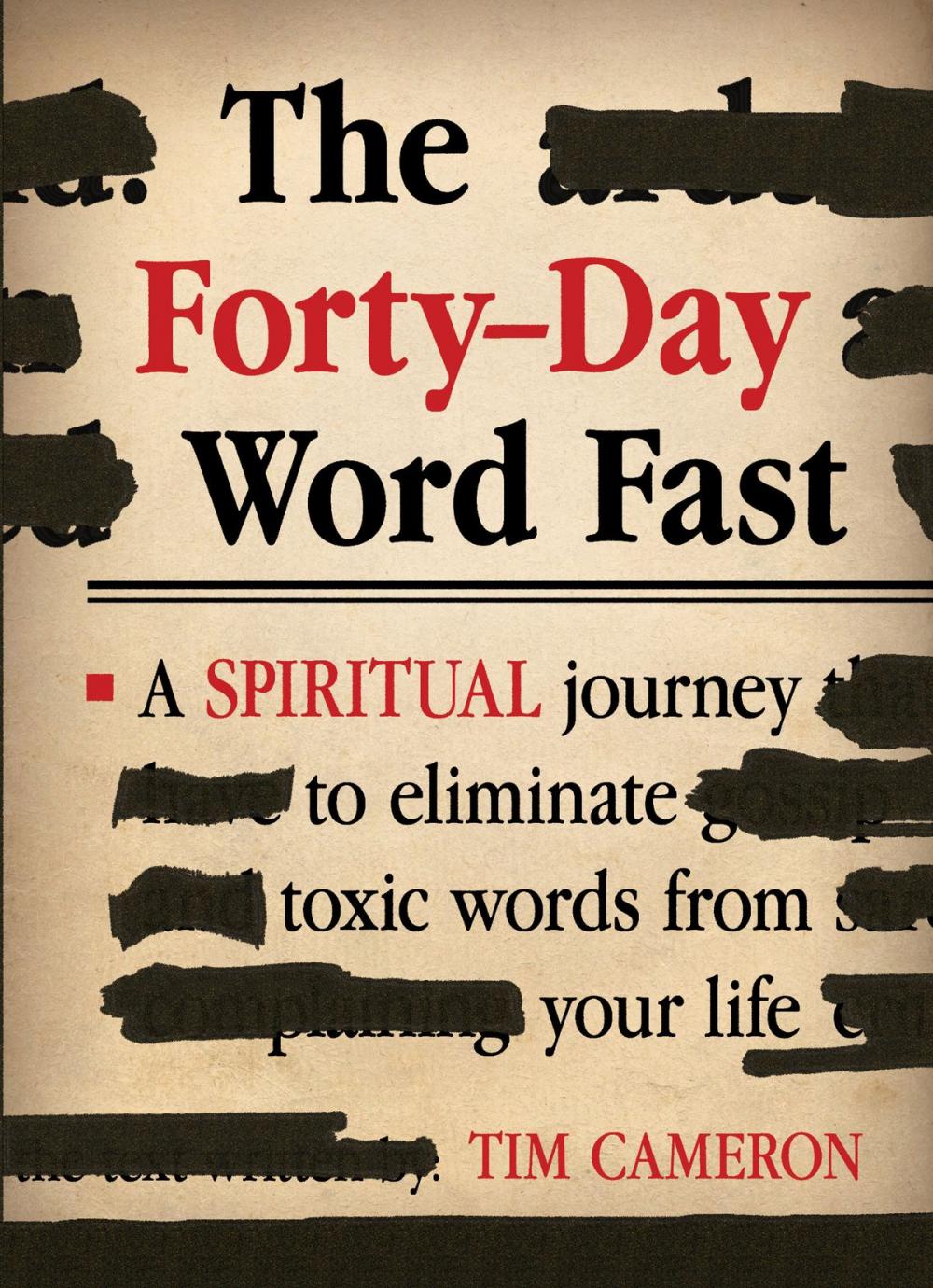 Big bigCover of The Forty-Day Word Fast