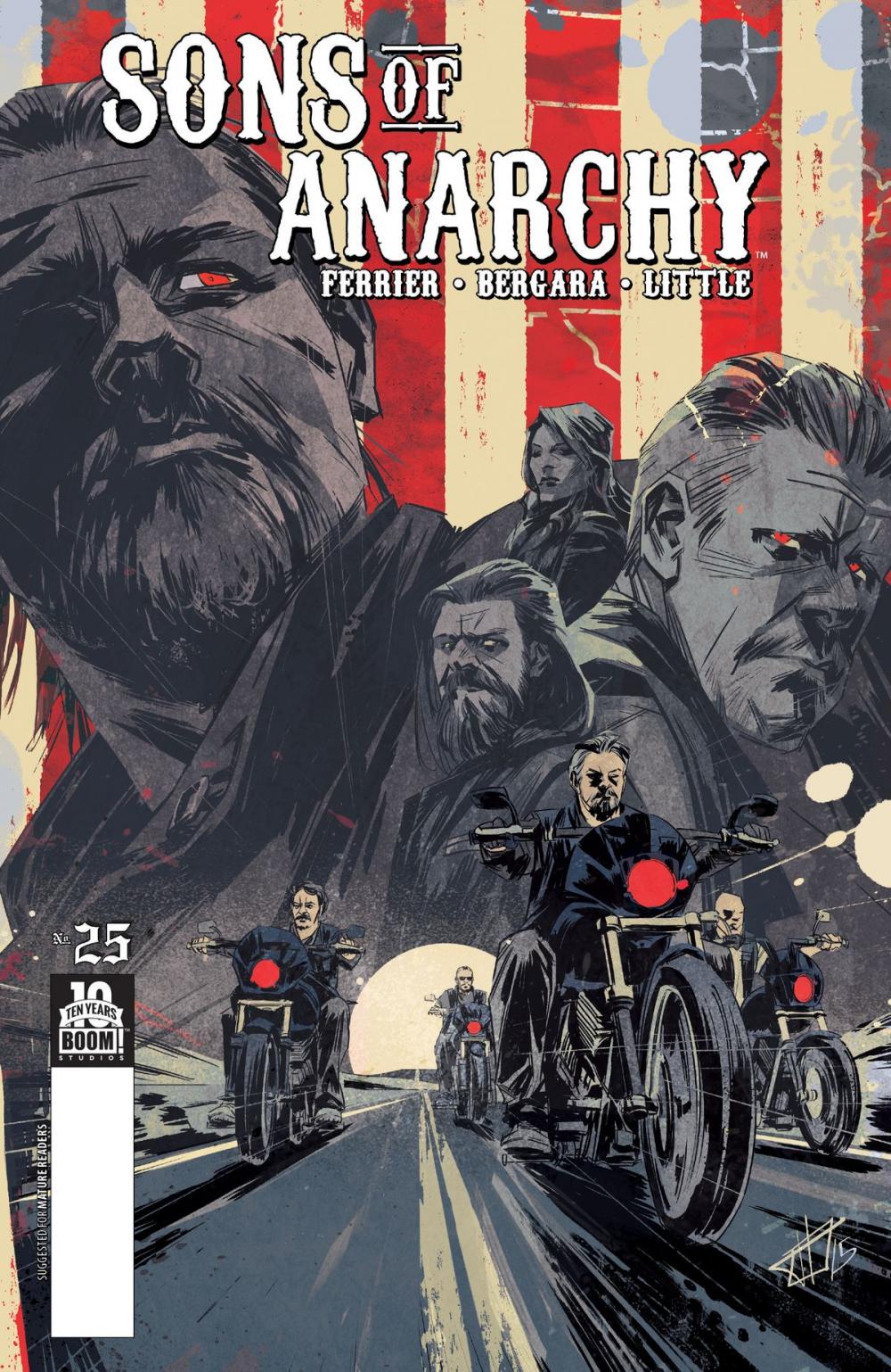 Big bigCover of Sons of Anarchy #25