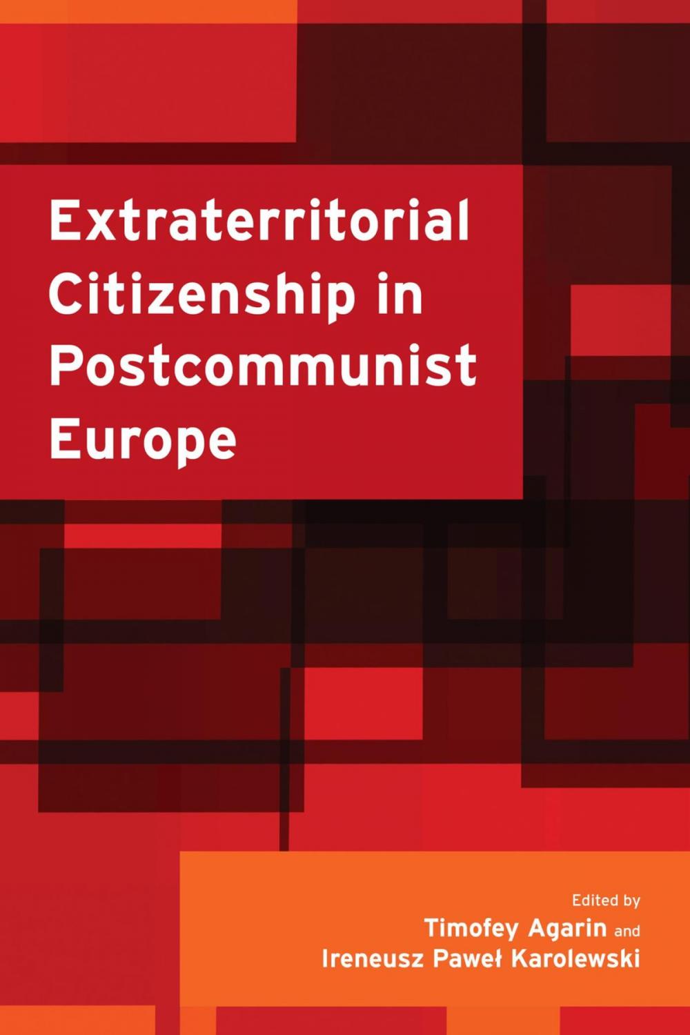 Big bigCover of Extraterritorial Citizenship in Postcommunist Europe