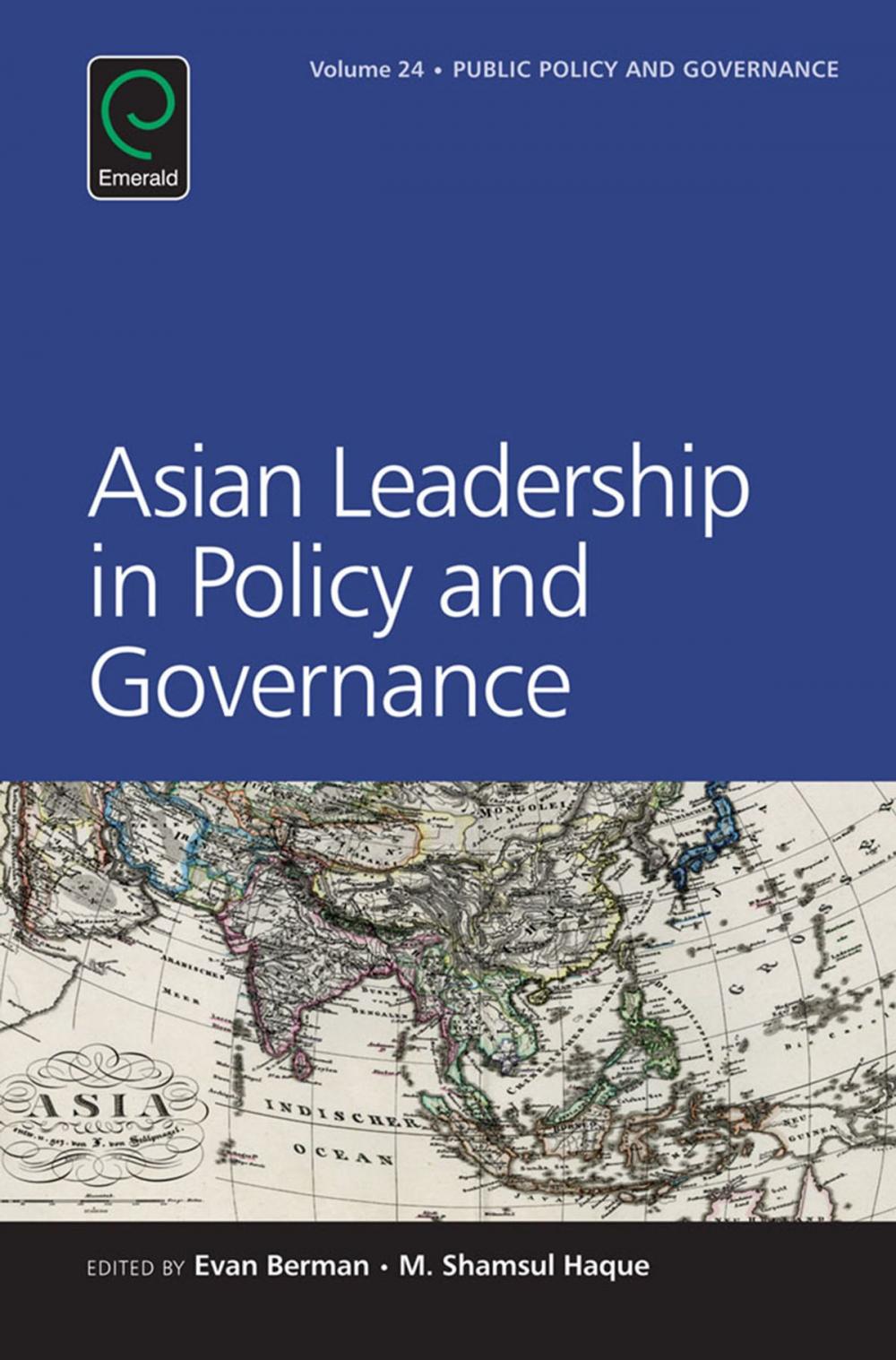 Big bigCover of Asian Leadership in Policy and Governance