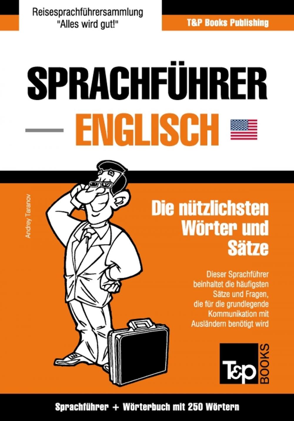 Big bigCover of Sprachführer Deutsch-Englisch und Mini-Wörterbuch mit 250 Wörtern