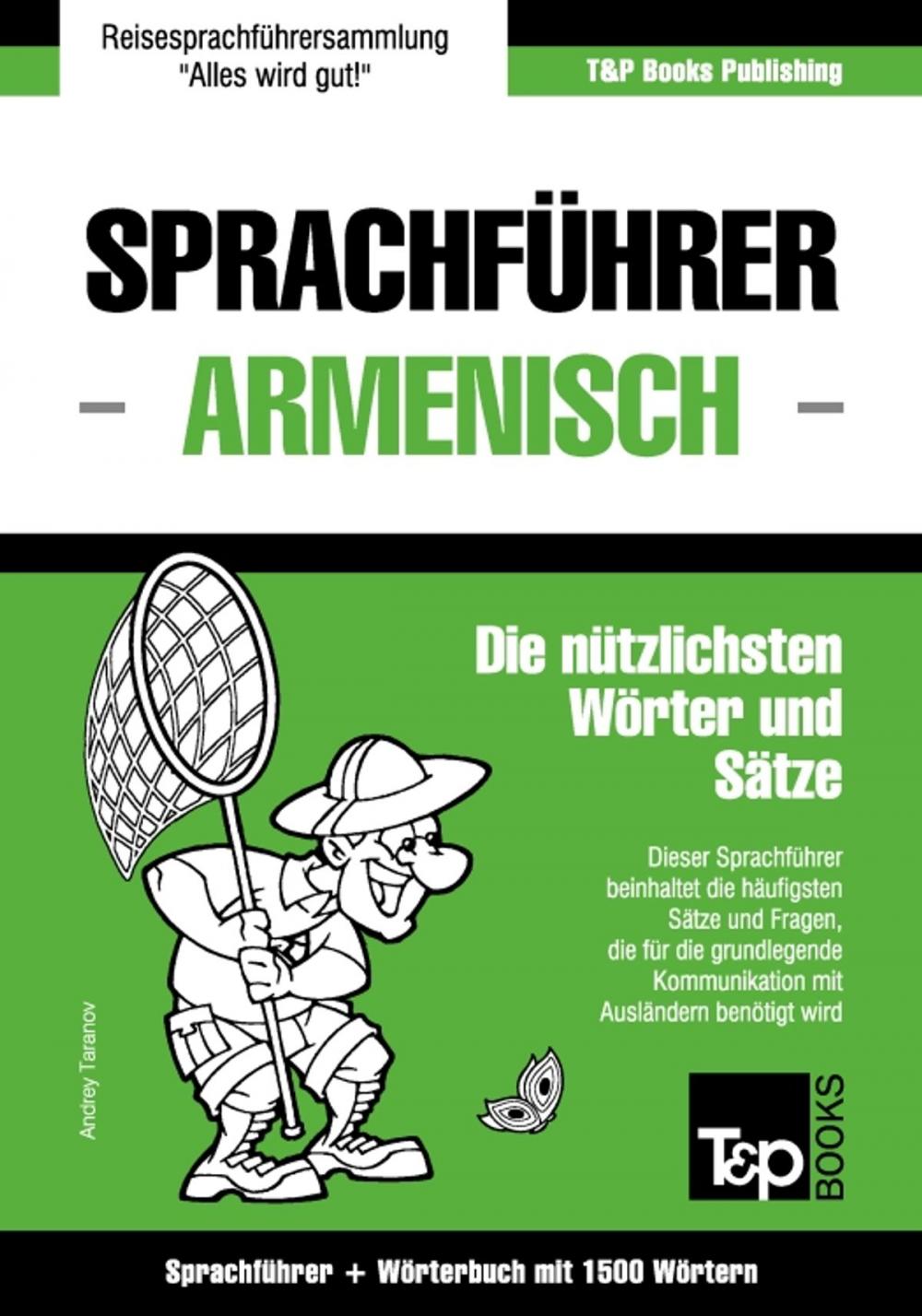 Big bigCover of Sprachführer Deutsch-Armenisch und Kompaktwörterbuch mit 1500 Wörtern