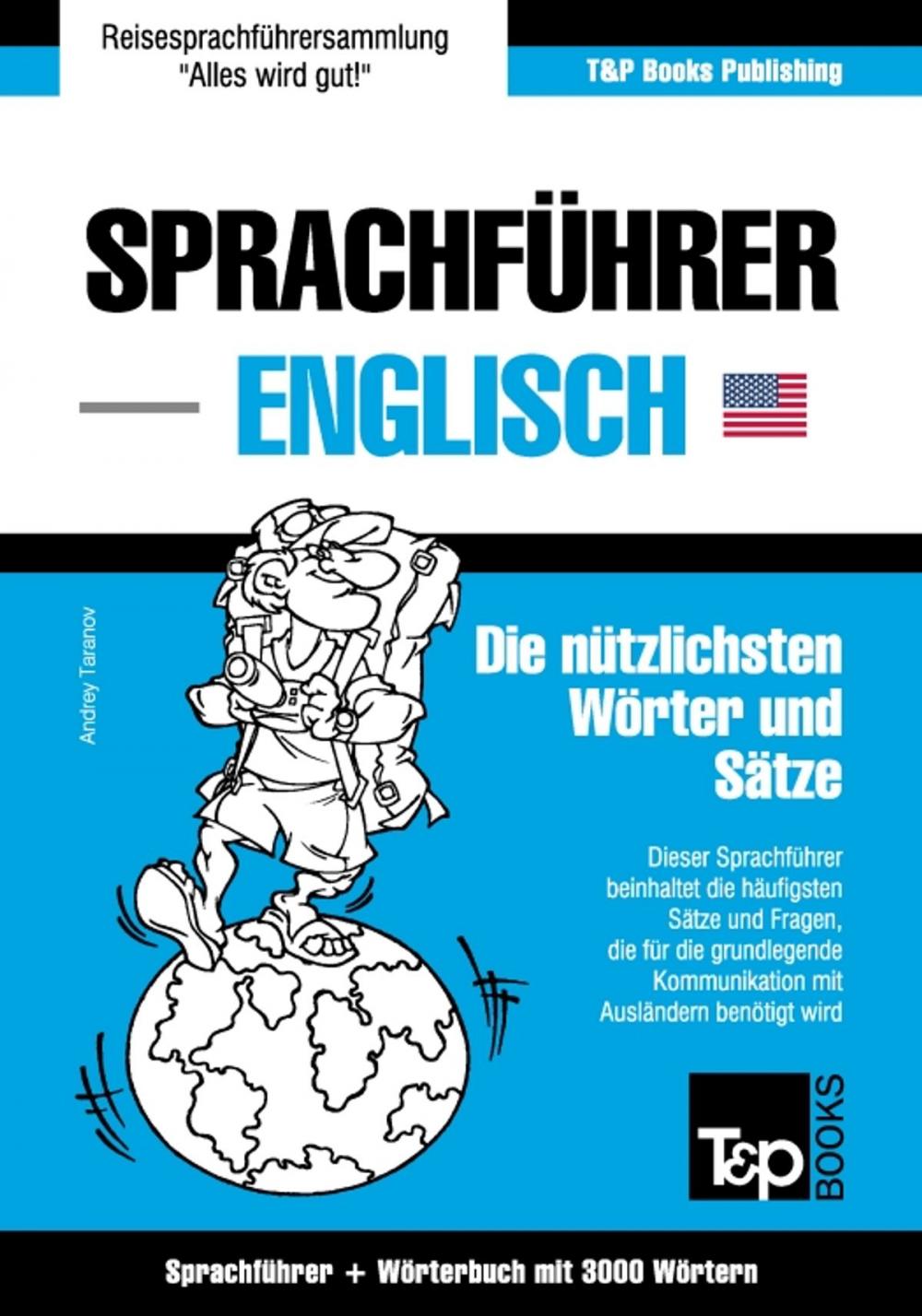 Big bigCover of Sprachführer Deutsch-Englisch und Thematischer Wortschatz mit 3000 Wörtern