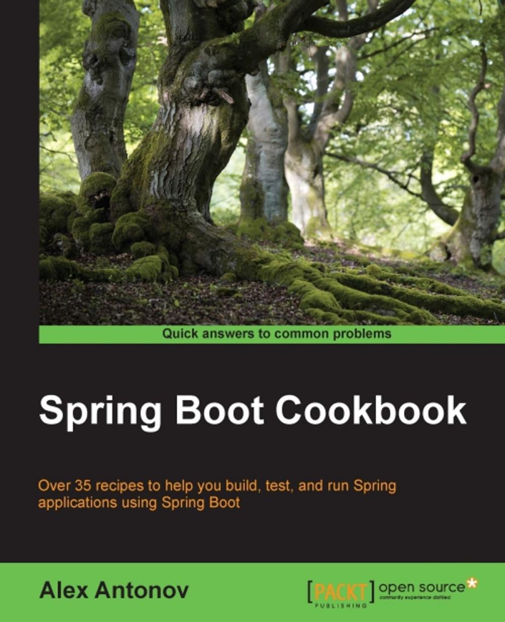 Big bigCover of Spring Boot Cookbook