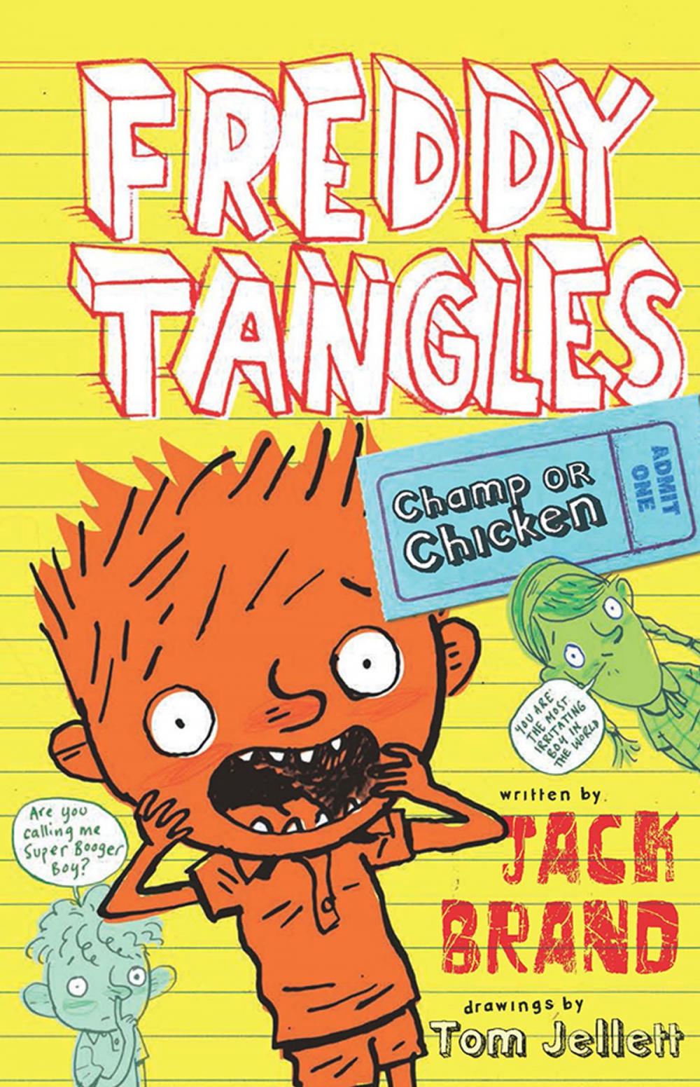 Big bigCover of Freddy Tangles: Champ or Chicken