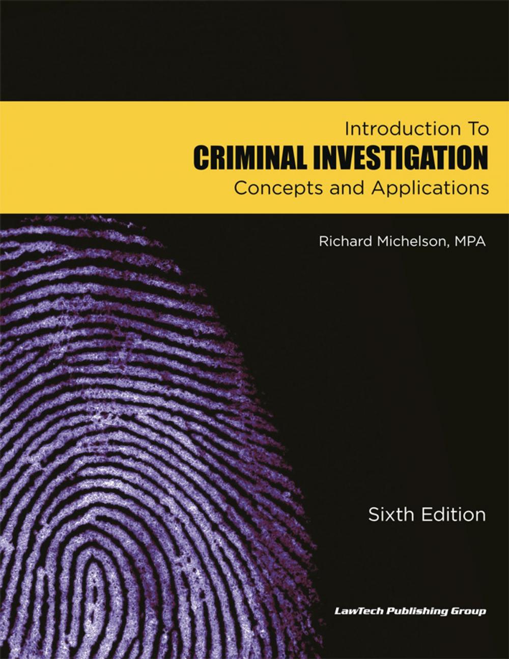 Big bigCover of Criminal Investigation