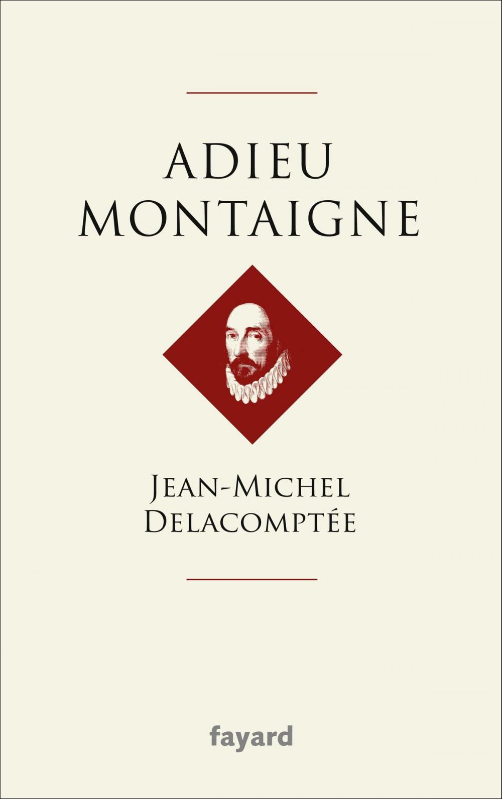 Big bigCover of Adieu Montaigne