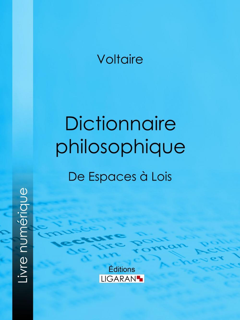 Big bigCover of Dictionnaire philosophique