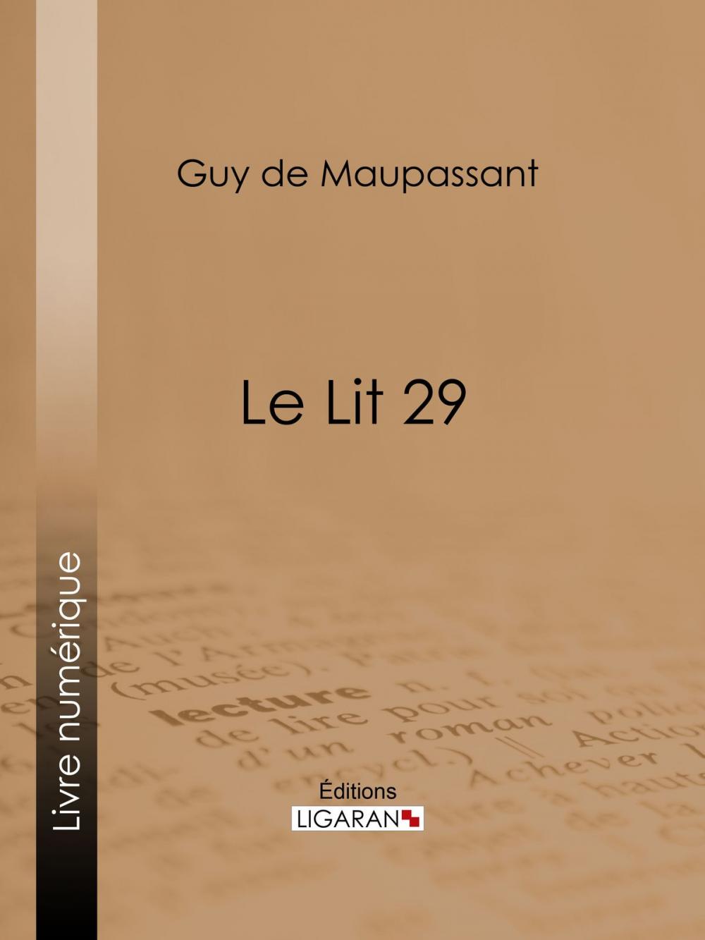 Big bigCover of Le Lit 29