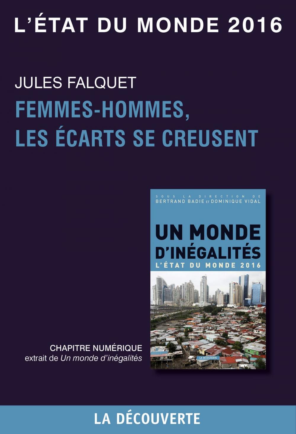 Big bigCover of Chapitre L'état du monde 2016 - Femmes-hommes, les écarts se creusent