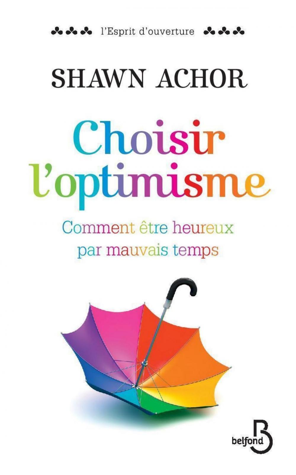 Big bigCover of Choisir l'optimisme