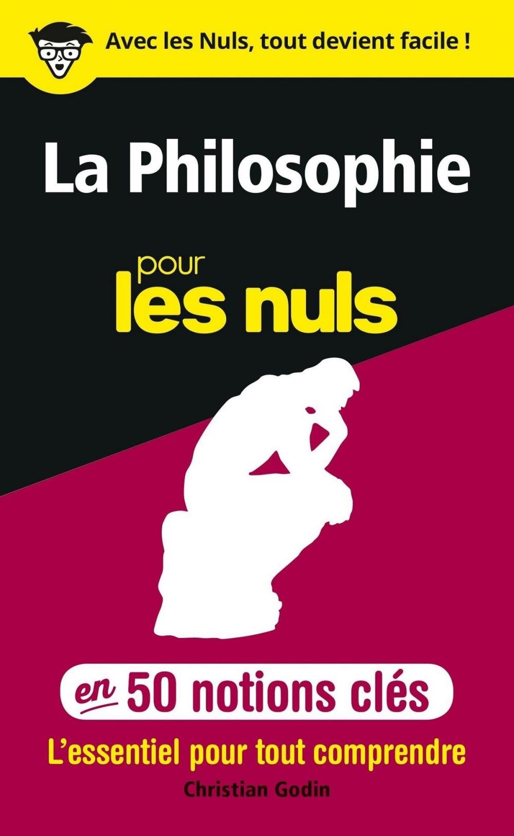 Big bigCover of 50 notions clés sur la philosophie pour les Nuls