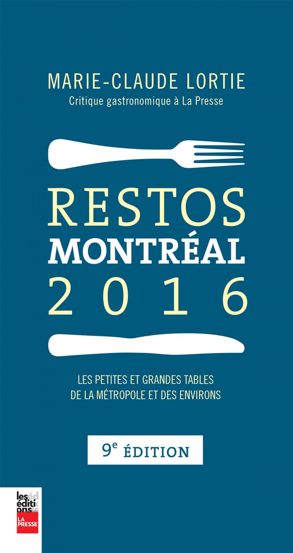 Big bigCover of Restos Montréal 2016