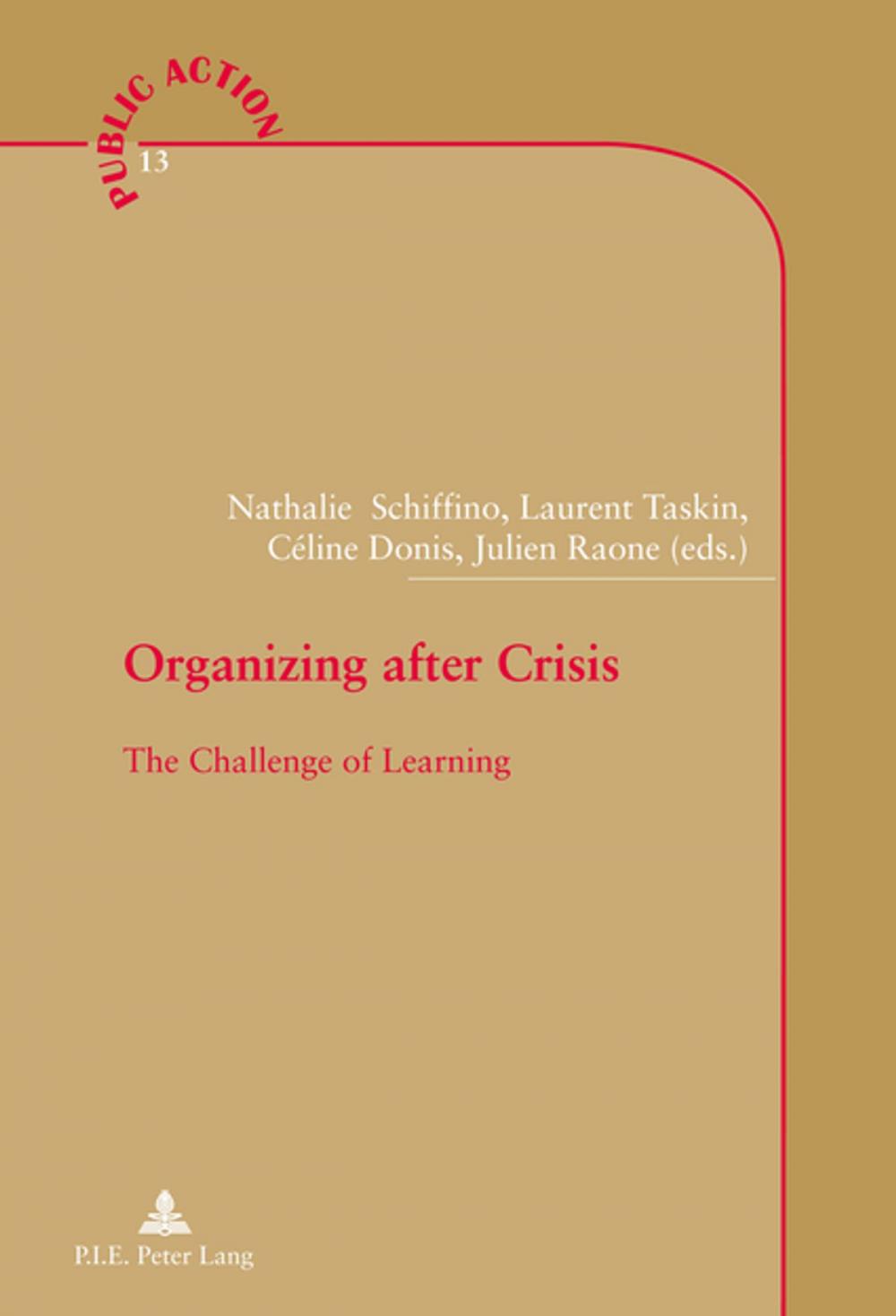 Big bigCover of Organizing after Crisis