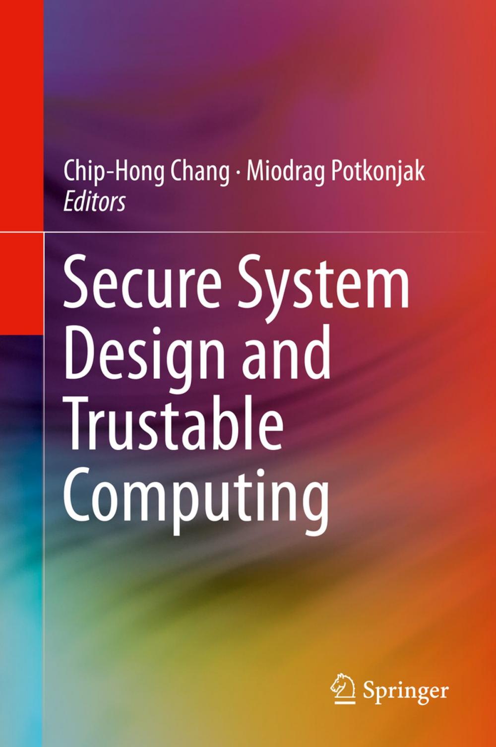 Big bigCover of Secure System Design and Trustable Computing